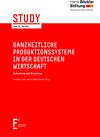 Buchcover Ganzheitliche Produktionssysteme in der deutschen Wirtschaft