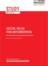 Buchcover Social Value von Unternehmen