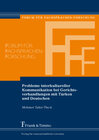 Buchcover Probleme interkultureller Kommunikation bei Gerichtsverhandlungen mit Türken und Deutschen