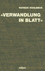 Buchcover »Verwandlung in Blatt«