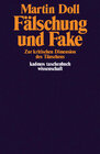 Buchcover Fälschung und Fake