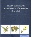 Buchcover Blumenbuch für Robert 1854-1856