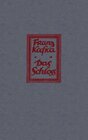 Buchcover Historisch-Kritische Ausgabe sämtlicher Handschriften, Drucke und... / Das Schloss