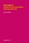Buchcover Wertarbeit