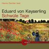 Buchcover Schwüle Tage