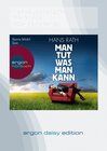 Buchcover Man tut was man kann (DAISY Edition)