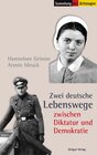 Buchcover Zwei deutsche Lebenswege zwischen Diktatur und Demokratie