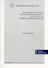 Buchcover Regenentlastungen der Mischwasserkanalisation - Einflüsse auf die Makroinvertebratenzönose
