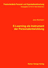 Buchcover E-Learning als Instrument der Personalentwicklung