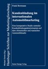Buchcover Kundenbindung im internationalen Automobilmarketing