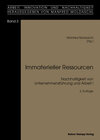 Buchcover Immaterielle Ressourcen