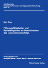 Buchcover Führungsfähigkeiten und Basisfähigkeiten als Determinanten des Unternehmenserfolgs