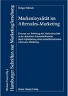 Buchcover Markenloyalität im Aftersales-Marketing