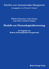 Buchcover Modelle zur Humankapitalbewertung