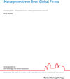 Buchcover Management von Born Global Firms