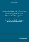 Buchcover Die Beschäftigten der öffentlichen Verwaltung im Fokus des New Public Management