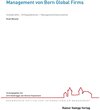 Buchcover Management von Born Global Firms