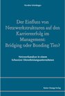 Buchcover Der Einfluss von Netzwerkstrukturen auf den Karriereerfolg im Management