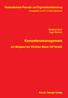 Buchcover Kompetenzmanagement am Beispiel der Kliniken Maria Hilf GmbH