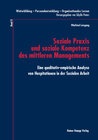 Buchcover Soziale Praxis und soziale Kompetenz des mittleren Managements