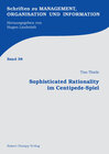 Buchcover Sophisticated Rationality im Centipede-Spiel