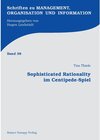 Buchcover Sophisticated Rationality im Centipede-Spiel