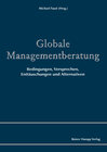 Buchcover Globale Managementberatung