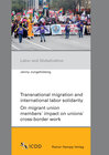 Buchcover Transnational migration and international labor solidarity
