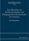 Buchcover Der Mittelbau an Fachhochschulen und Pädagogischen Hochschulen der Schweiz