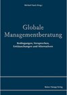 Buchcover Globale Managementberatung