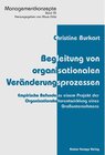 Buchcover Begleitung von organisationalen Veränderungsprozessen