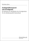 Buchcover Justizgewähranspruch und Grundgesetz
