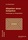 Buchcover Allopoiese versus Autopoiese