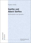 Buchcover Goethe und Albert Steffen