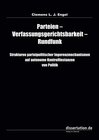 Buchcover Parteien - Verfassungsgerichtsbarkeit – Rundfunk