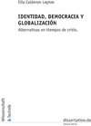 Buchcover IDENTIDAD, DEMOCRACIA Y GLOBALIZACIÓN.