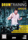 Buchcover Drum Training Groove + CD + DVD
