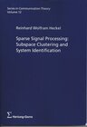 Buchcover Sparse Signal Processing: Subspace Clustering and System Identification