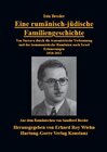 Buchcover Eine rumänisch-jüdische Familiengeschichte