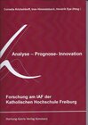 Buchcover Forschung am IAF der Katholischen Hochschule Freiburg
