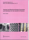 Buchcover Thermal and Electrical Energy Converters and Interfaces for the Internet of Humans
