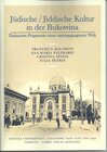 Buchcover Jüdische / Jiddische Kultur in der Bukowina