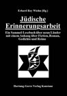 Buchcover Jüdische Erinnerungsarbeit