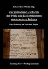 Buchcover Zur jüdischen Geschichte der Pfalz und Kaiserslauterns sowie weitere Judaica