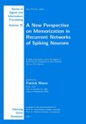 Buchcover A New Perspective on Memorization in Recurrent Networks of Spiking Neurons