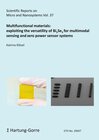 Buchcover Multifunctional materials: exploiting the versatility of Bi2Se3 for multimodal sensing and zero power sensor systems