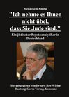 Buchcover "Ich nehme es Ihnen nicht übel, dass Sie Jude sind."