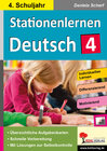 Buchcover Stationenlernen Deutsch / Klasse 4