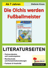 Buchcover Die Olchis werden Fußballmeister - Literaturseiten