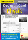 Buchcover Kreuzworträtsel Physik